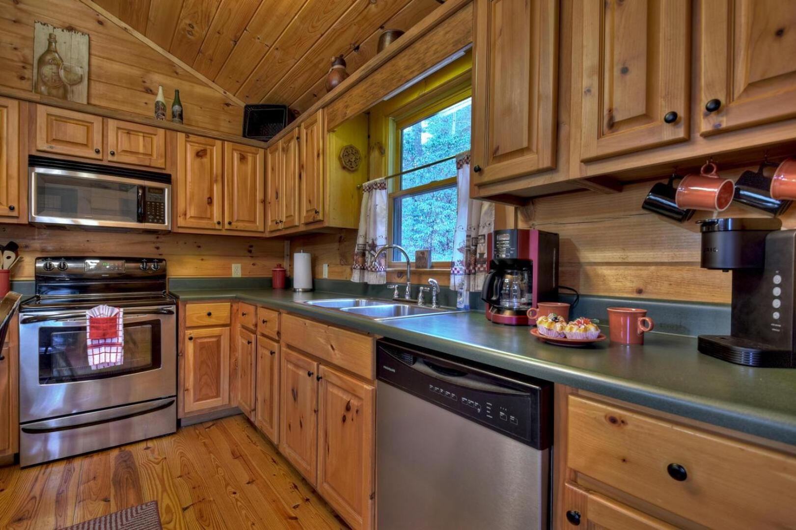 Papa Bear'S Den Villa Cherry Log Exterior photo